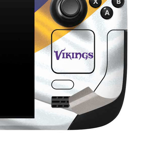 NFL Minnesota Vikings Steam Deck Handheld Gaming Computer Skin